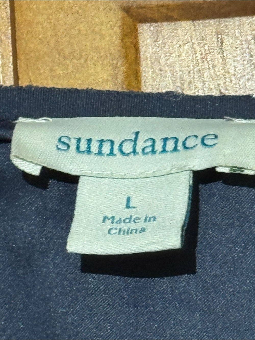 Sundance Navy Velvet Tunic with Pink & Teal Floral Embroidery - Picture 3 of 4